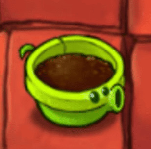 Pea flower pot